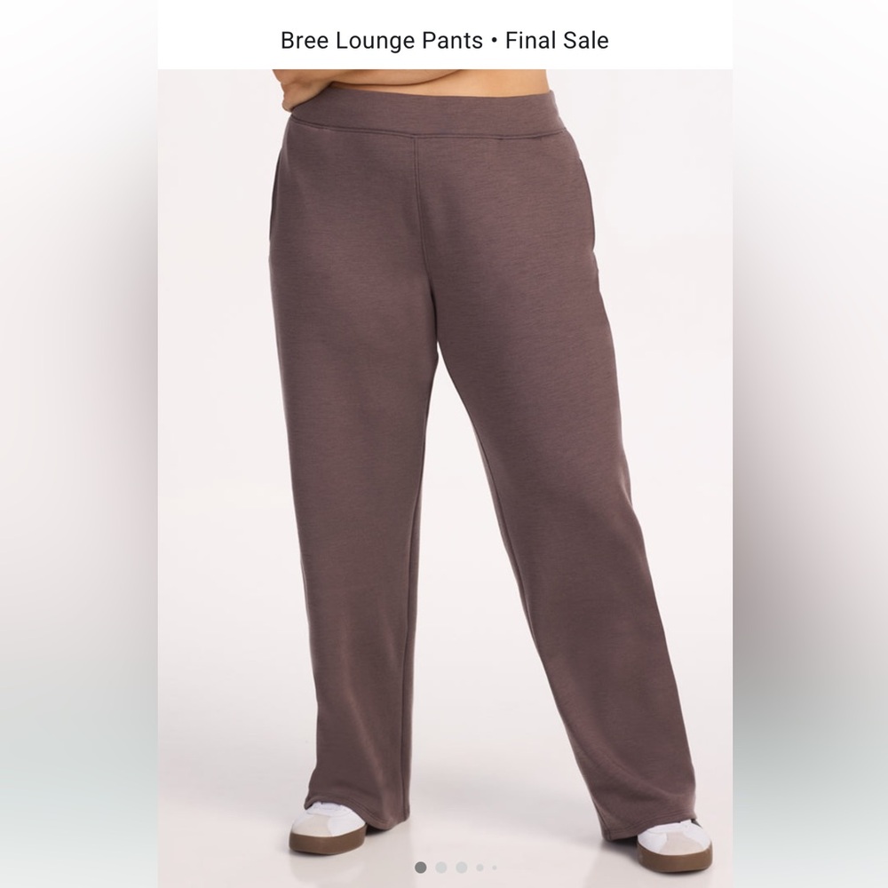 Woolx Bree Lounge Merino Wool Pants New Size L Plum Truffle